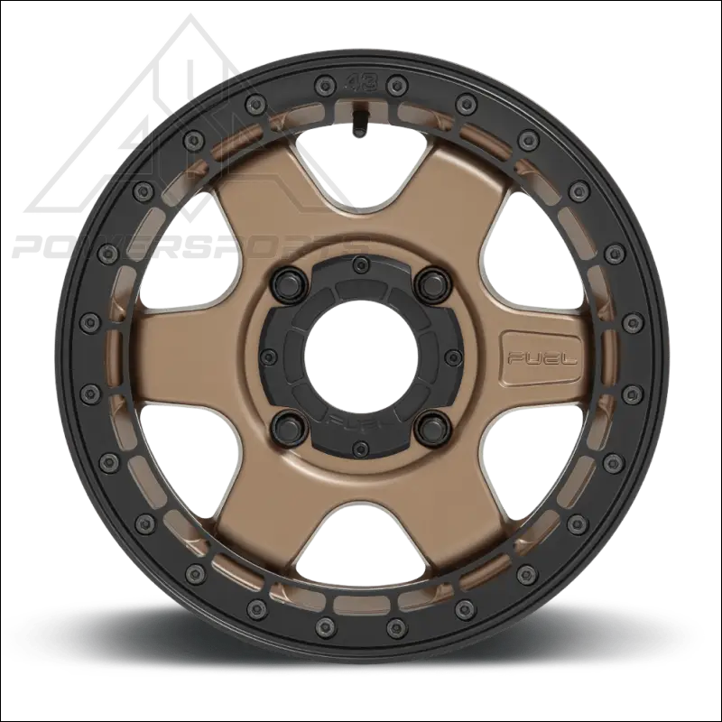 Fuel Block Beadlock Matte Bronze - Wheels