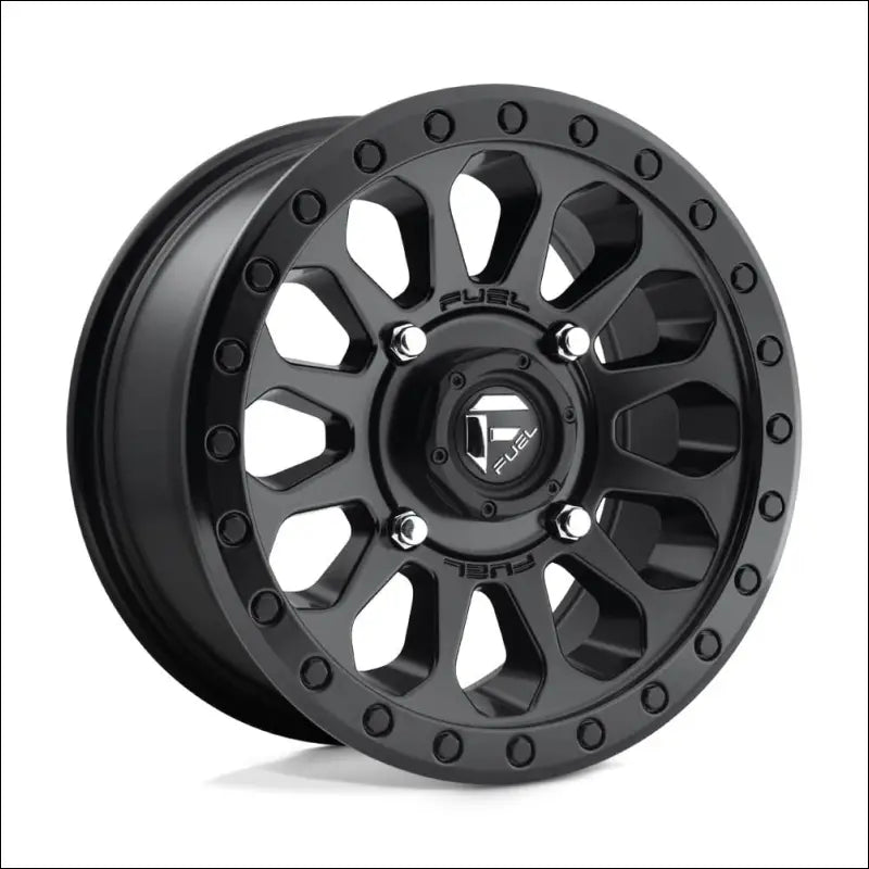 Fuel D579 Vector UTV Non-Beadlock Matte Black - 14x7 / 4x137 / + 38mm - Wheels