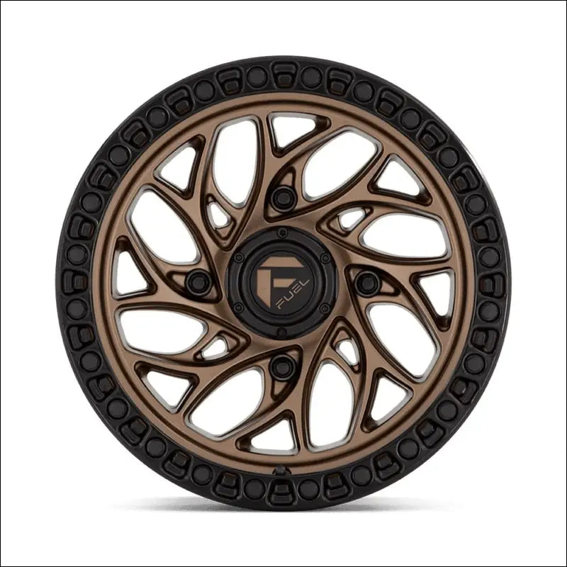 Fuel D777 Runner UTV Non-Beadlock Bronze w/Matte Black Ring - 15x10 / 4x137 / + 0mm - Wheels