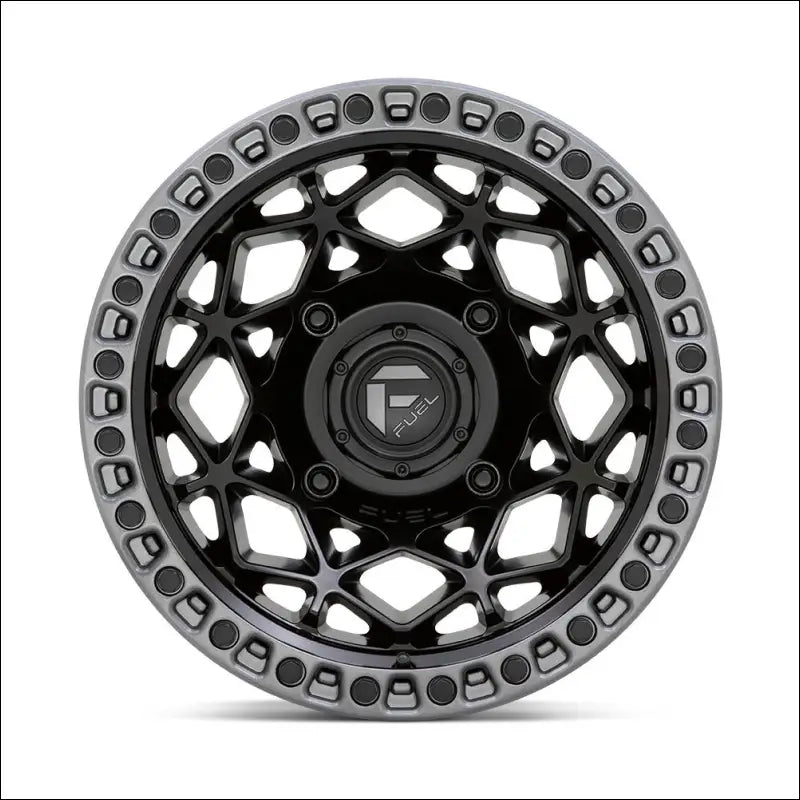 Fuel D783 Unit UTV Non-Beadlock Matte Black w/Gunmetal Ring - 15x10 / 4x137 / + 0mm - Wheels