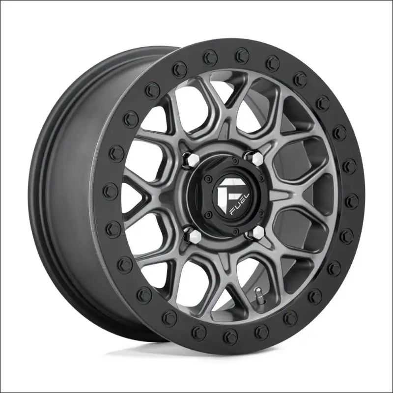 Fuel D919 Tech Beadlock Wheel Matte Gun Metal Black Bead Ring - 15x7 / 4x137 / + 38mm - Wheels