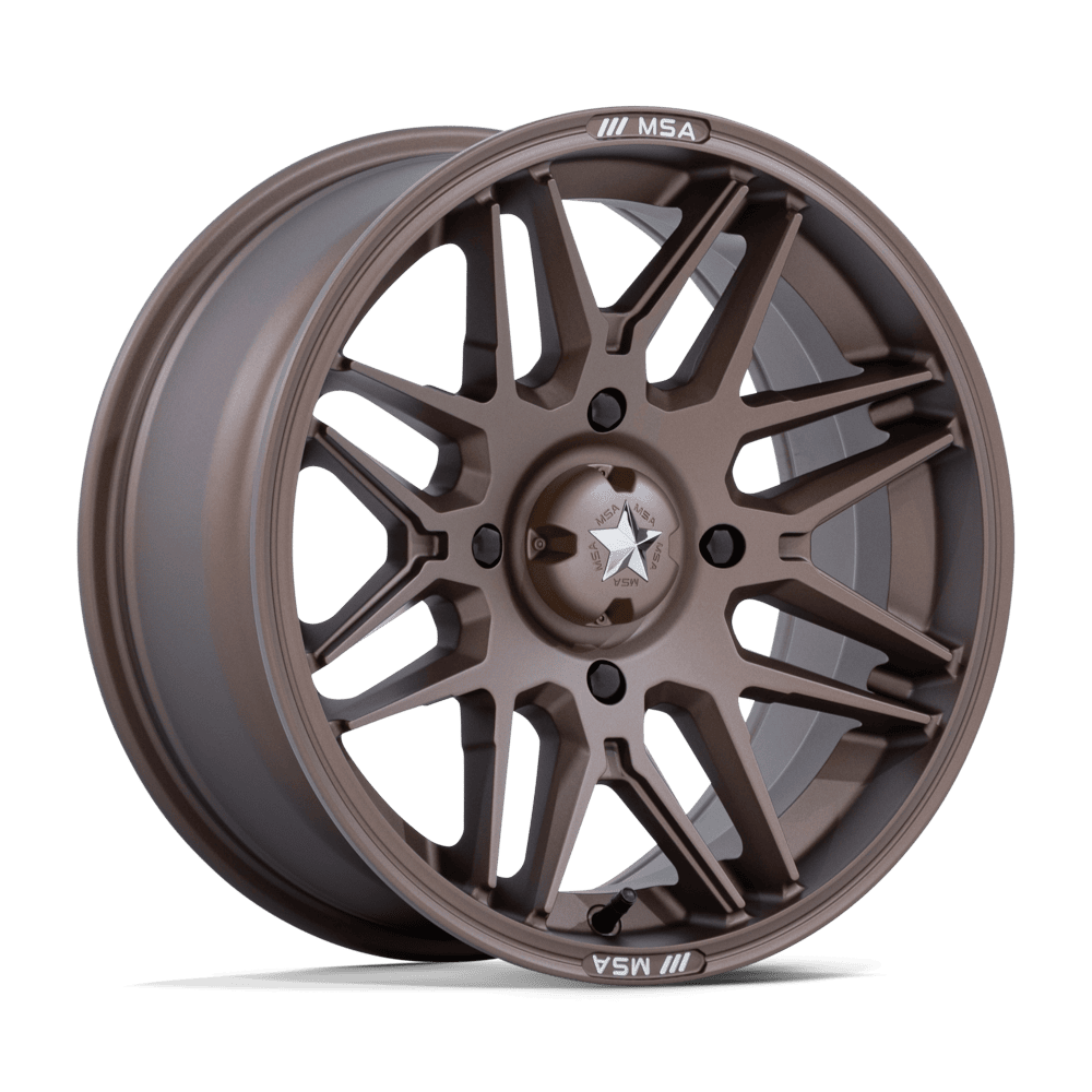 MSA M52 Radar UTV Matte Bronze Wheels, Cast Aluminum