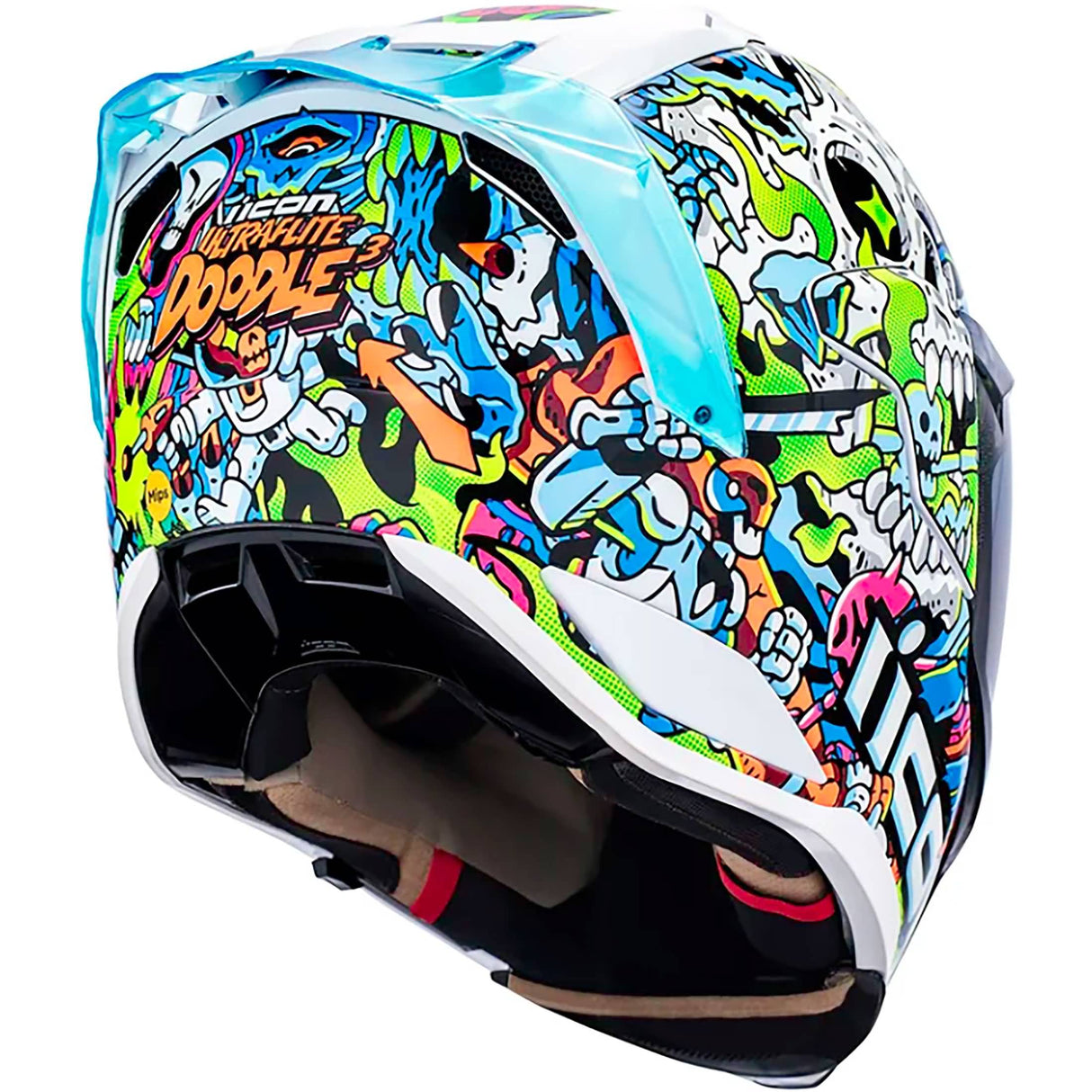 Icon Ultraflite Doodle3 MIPS Adult Street Helmets