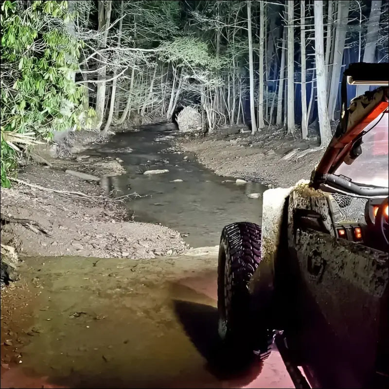 Infinite Offroad Can-Am X3 High Output Light Bar Kit 10’’ / 40’’ / 50’’ - Single Row Roof / No Thank you - Rock Lights