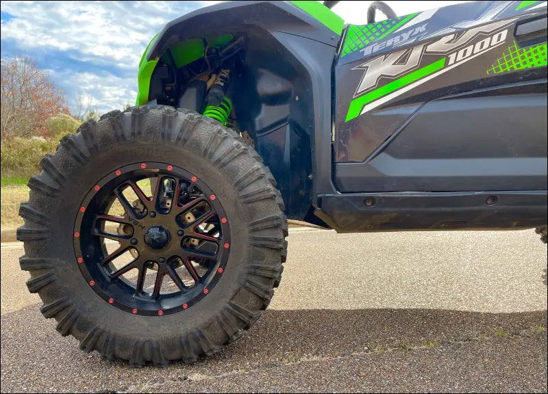 KAWASAKI KRX 1000 FORWARD A-ARMS - White / With bolt on sway bar mounts - A-Arms