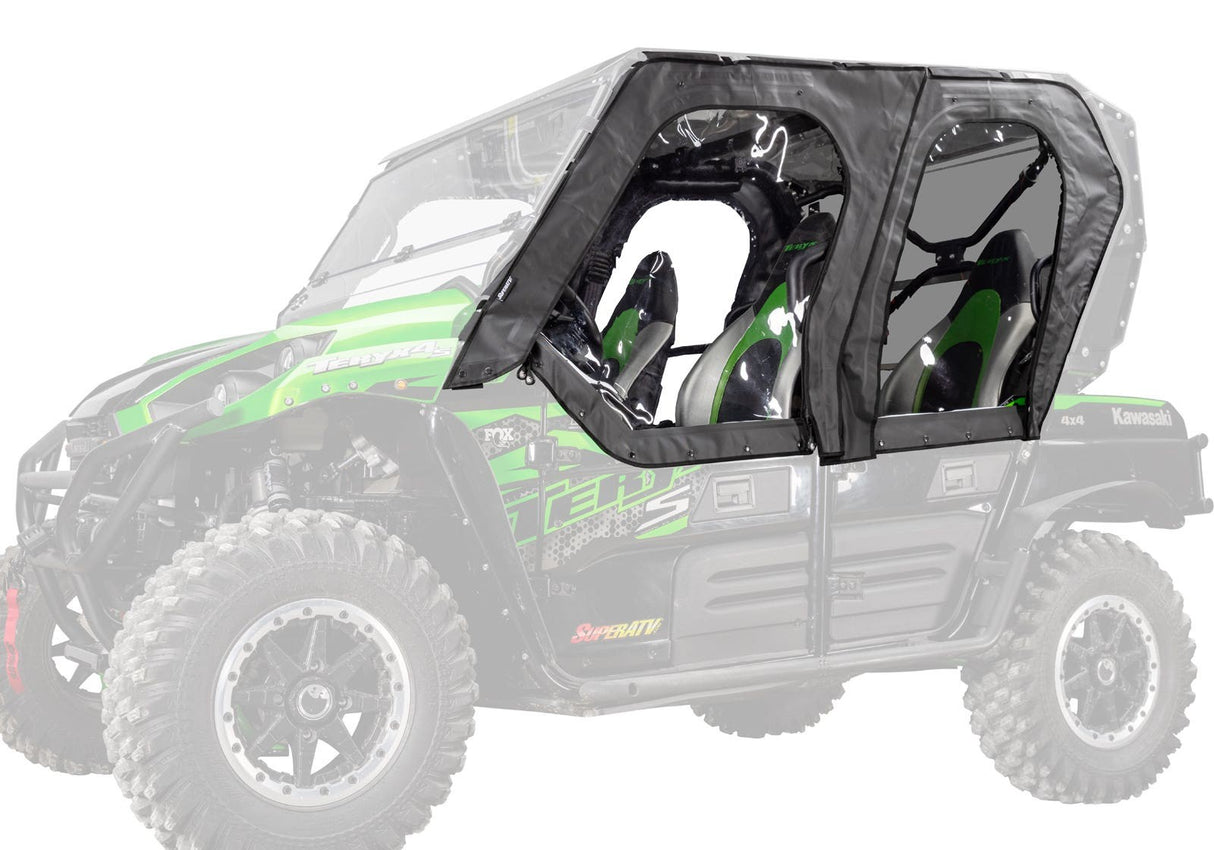 Kawasaki Teryx 4 Primal Soft Cab Enclosure Upper Doors