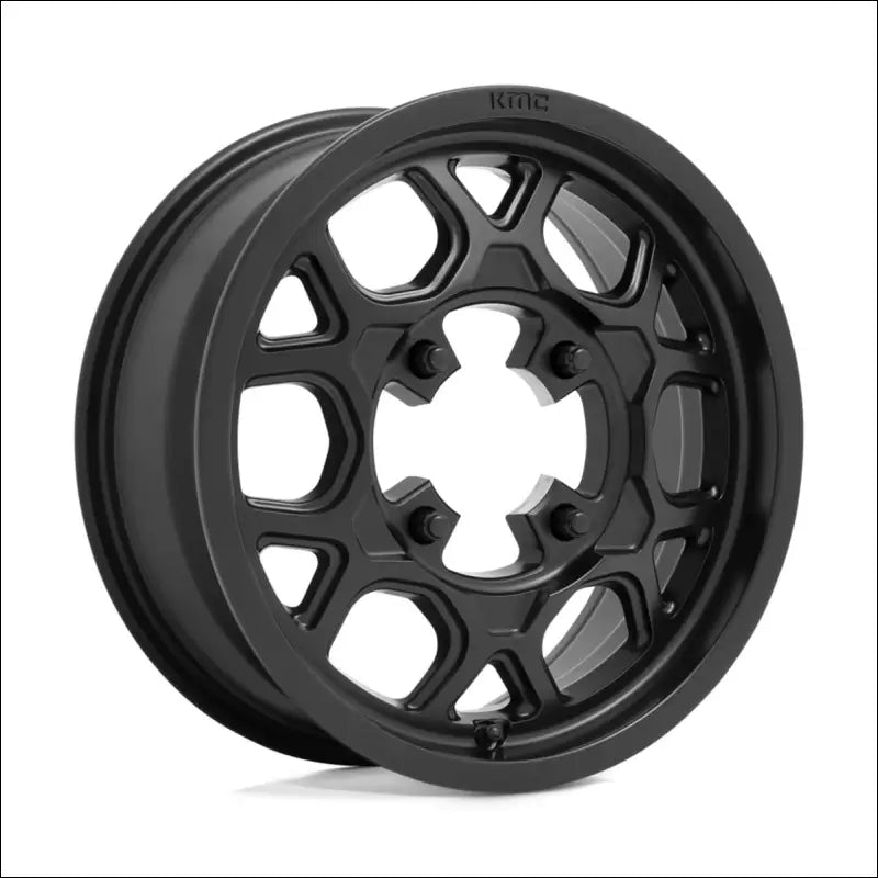KMC KS133 Mesa Lite UTV Wheel - Satin Black - 15x6 / + 38mm / 4x156 - Wheels