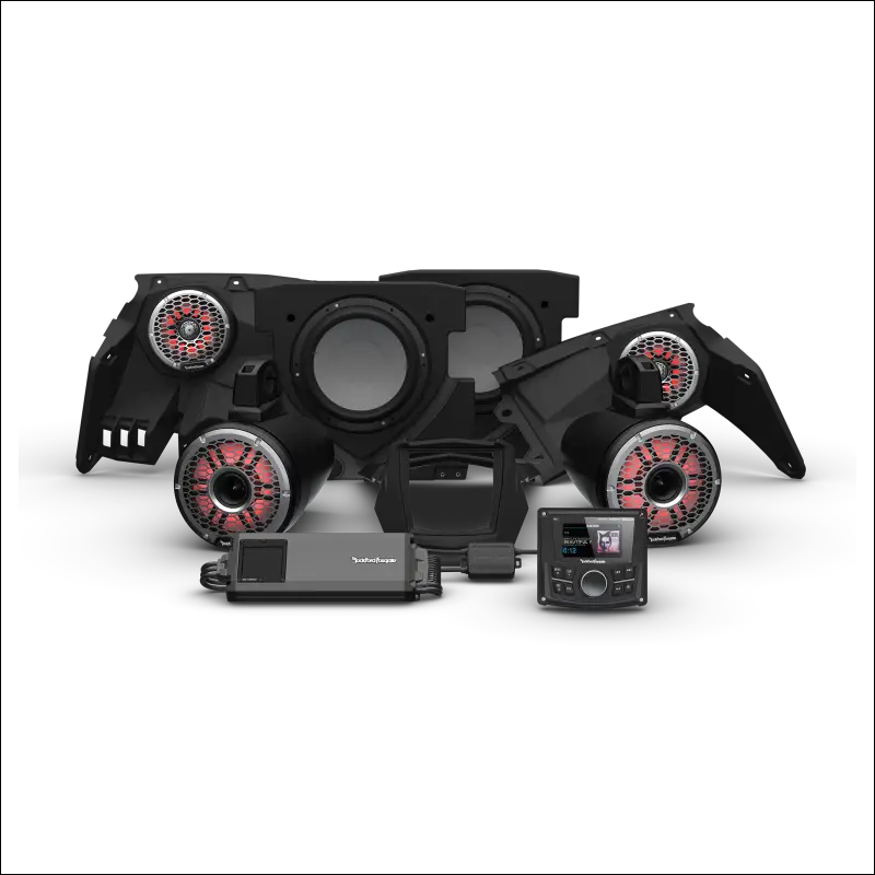Maverick X3 Rockford Fosgate Audio Kit Color Optix Gen 3 (Stage 6)