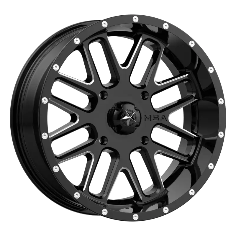 MSA M35 Bandit - Gloss Black Milled