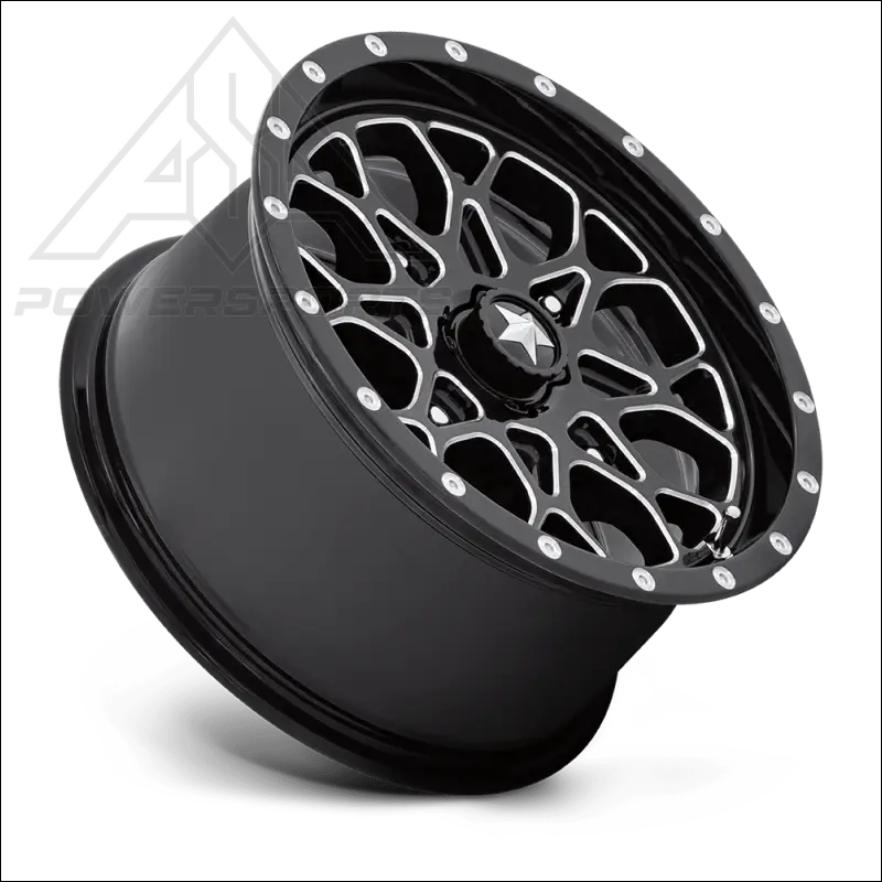 MSA M45 Portal - Gloss Black Milled - Wheels