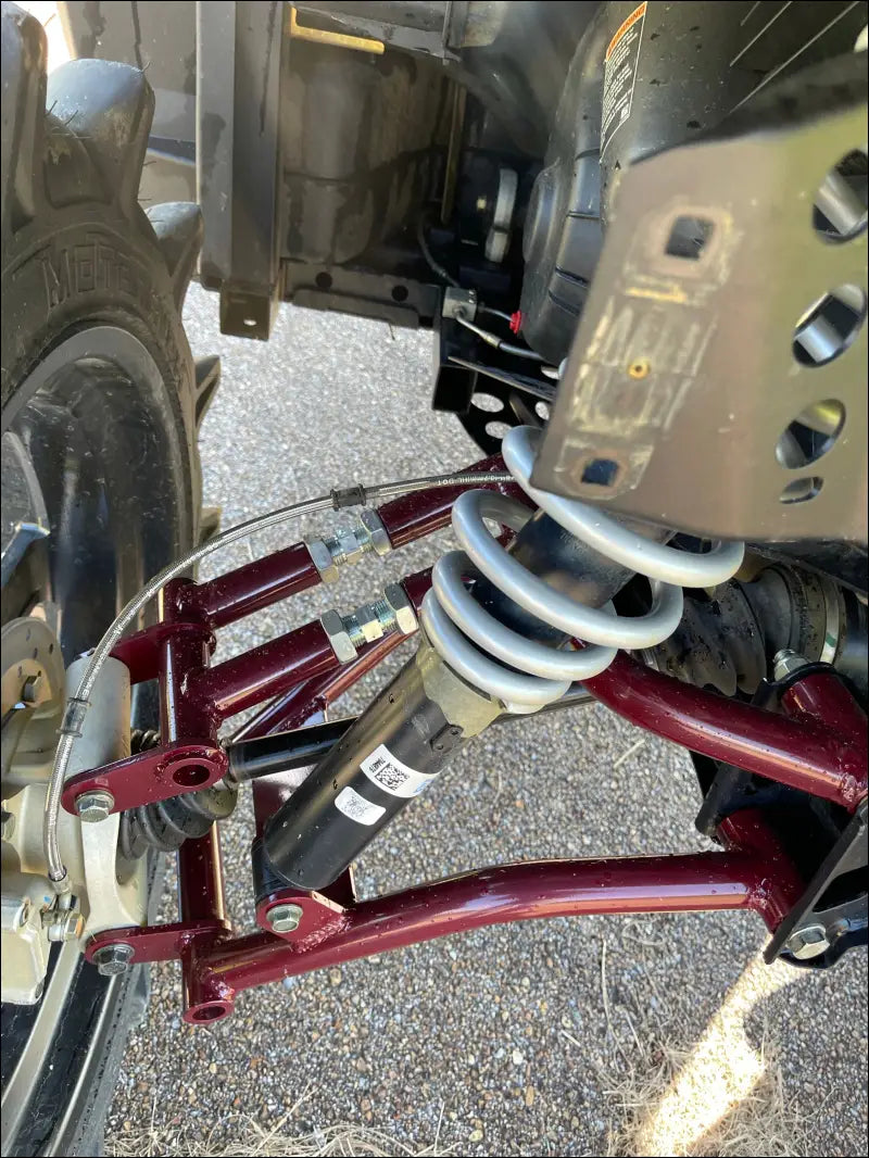 Polaris 2018-2025 NBS Full-Size Ranger Adjustable Rear A-arms - BURGUNDY METALLIC - A-Arms