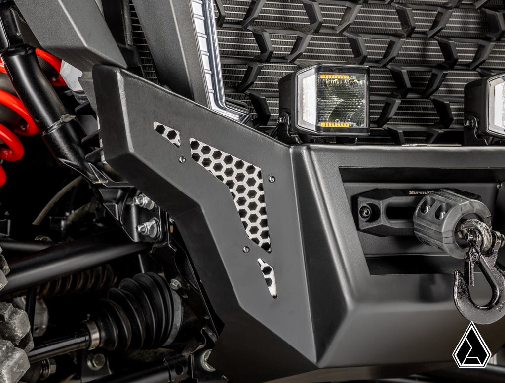 Assault Industries RZR Pro XP Winch-Ready Aluminum Plate Front Bumper