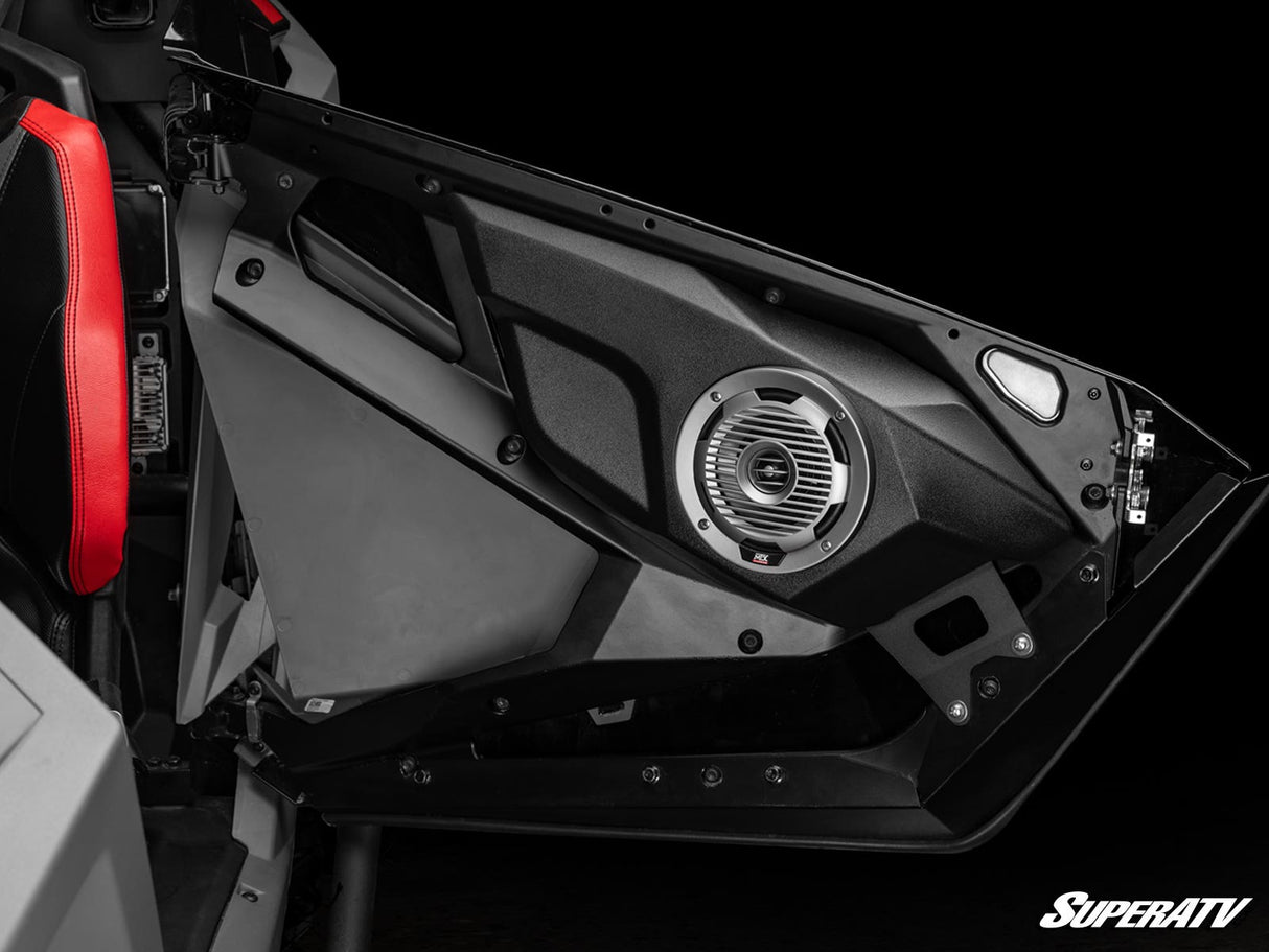 Metra 6.5in. Speaker Door Pods for Polaris RZR Turbo R