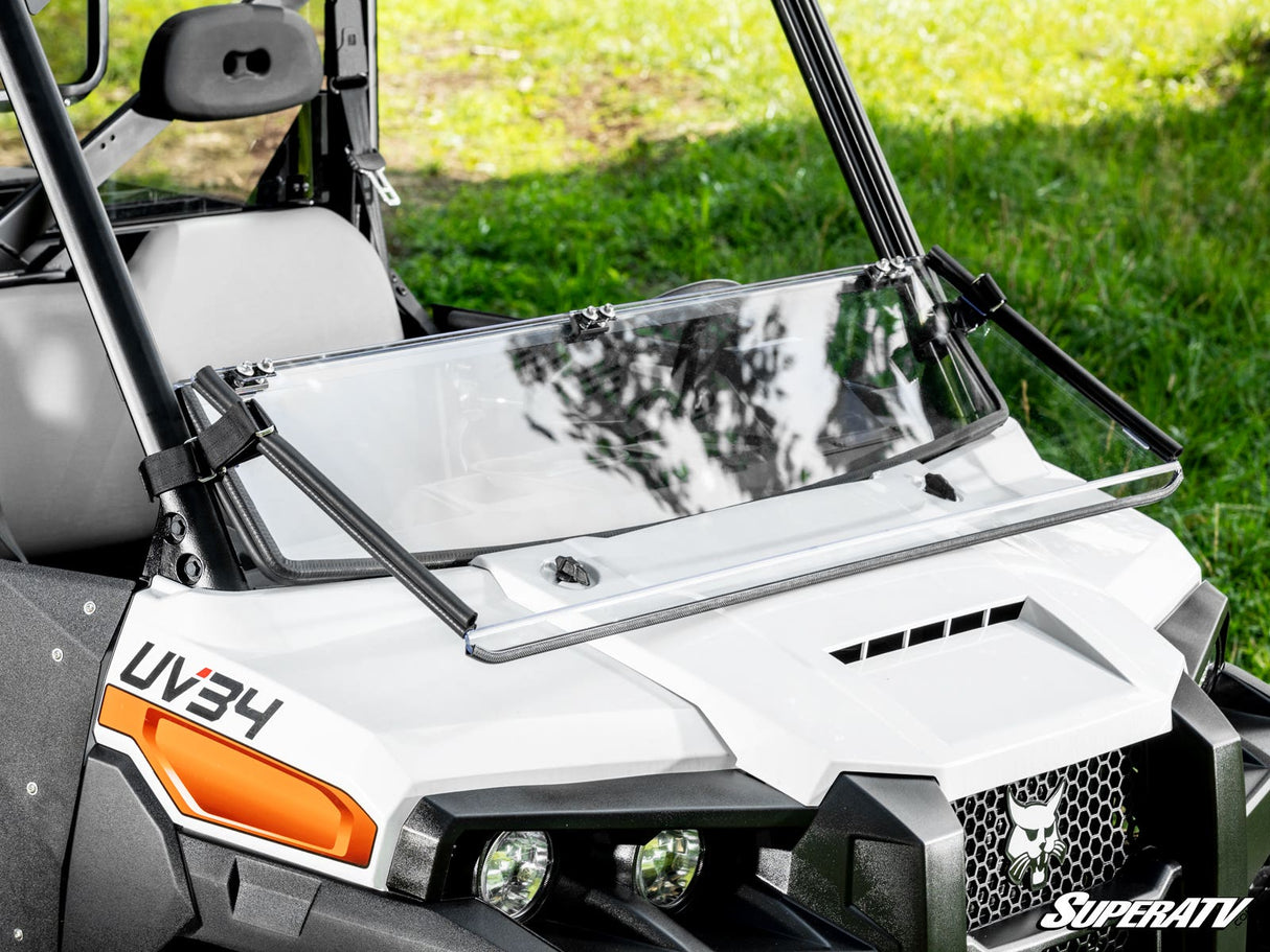 Bobcat UV34 Flip Down Windshield