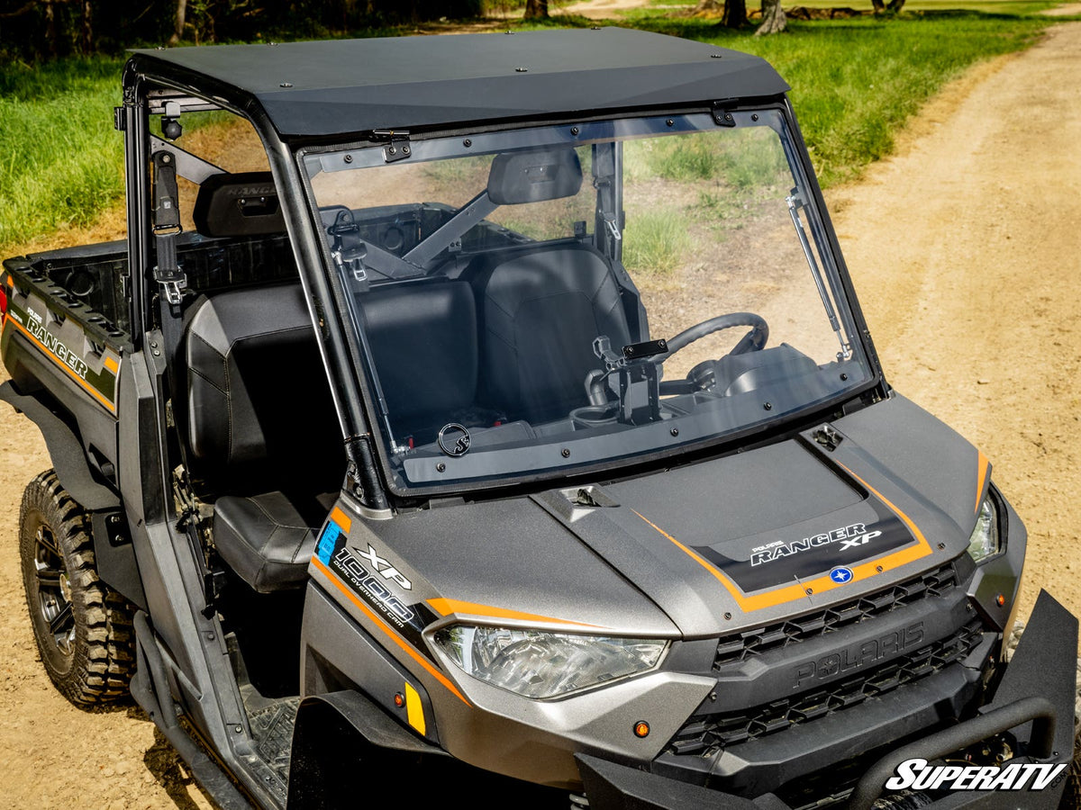 Polaris Ranger XP Kinetic Scratch-Resistant Flip Windshield