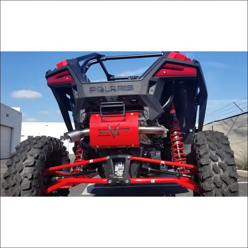 Polaris RZR Turbo R & Pro XP Magnum Exhaust - Black / 3’’ Full System