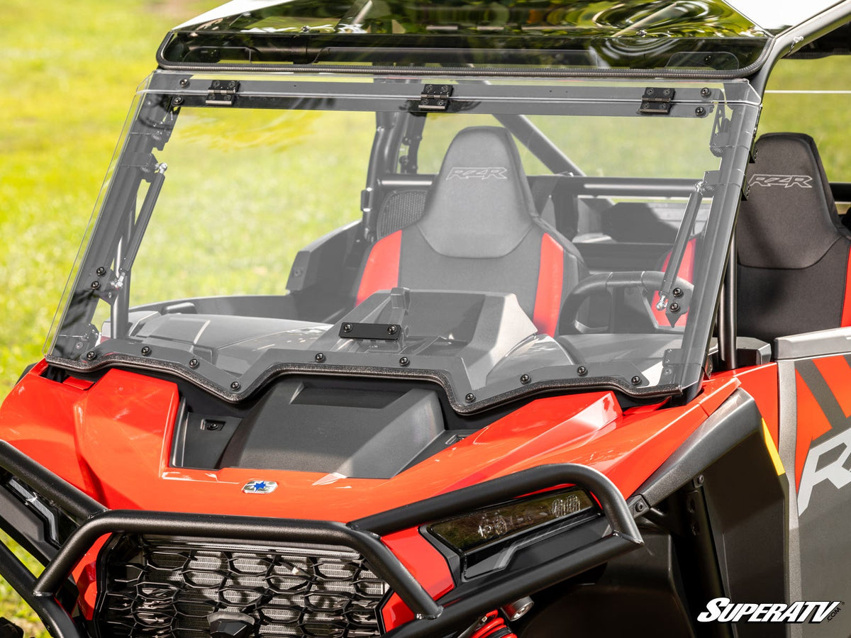 Polaris RZR XP S Scratch-Resistant Flip Windshield