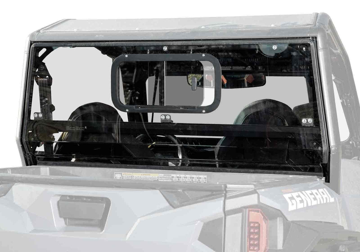 Polaris General XP 1000 Sliding Rear Windshield