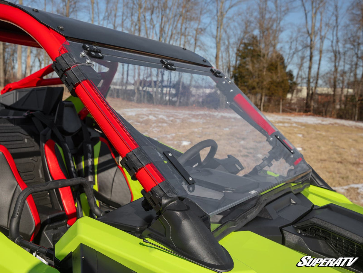 Polaris RZR Turbo R Flip Windshield
