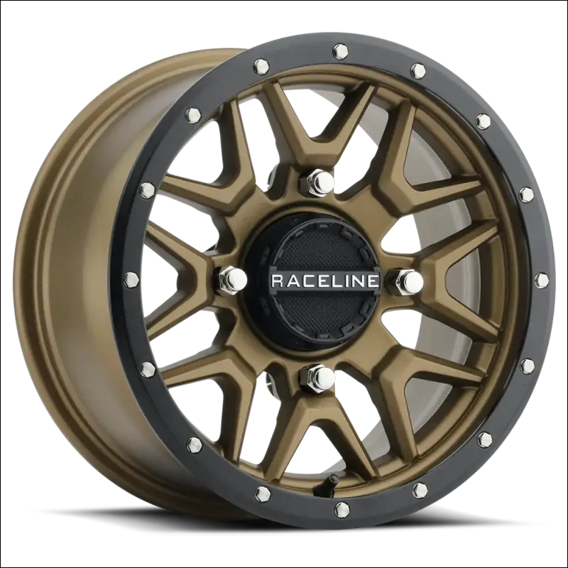 Raceline A94BZ Krank Simulated Beadlock - 15X7 / 4X156 / 5 + 2 ( + 10MM) - Wheels