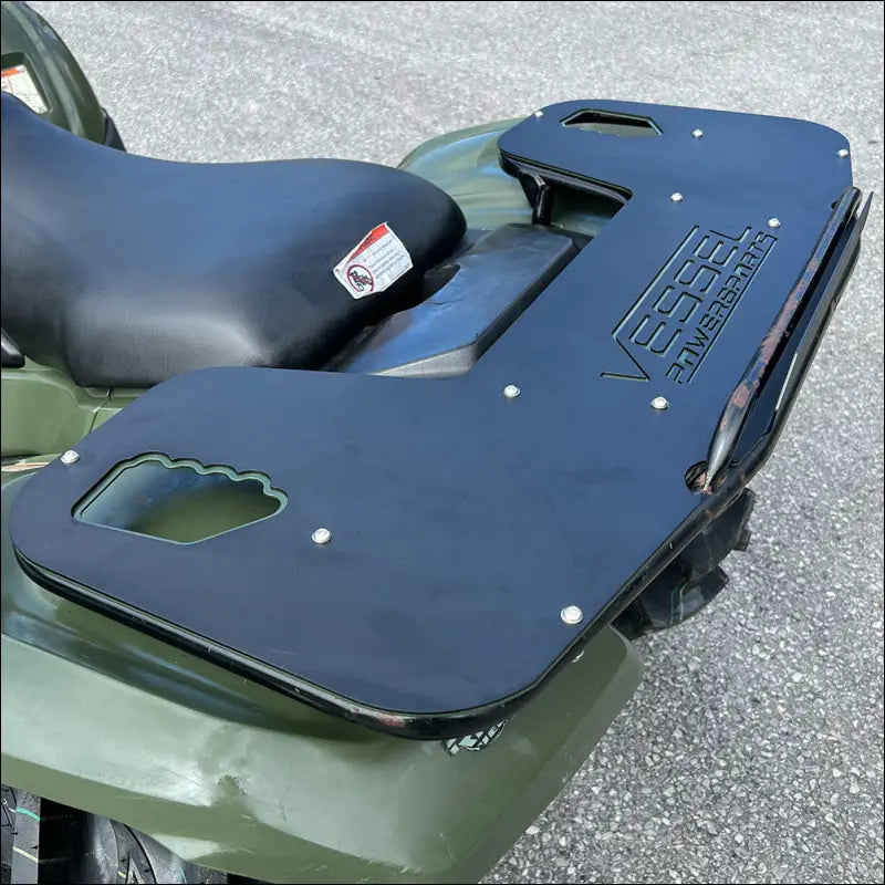 Rear Cooler Rack for 2007-2013 Honda Rancher - Textured Black / Matte Molasses Brown