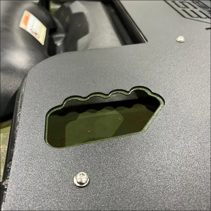 Rear Cooler Rack for 2015-2019 Honda Rubicon - Textured Black / Olive Green