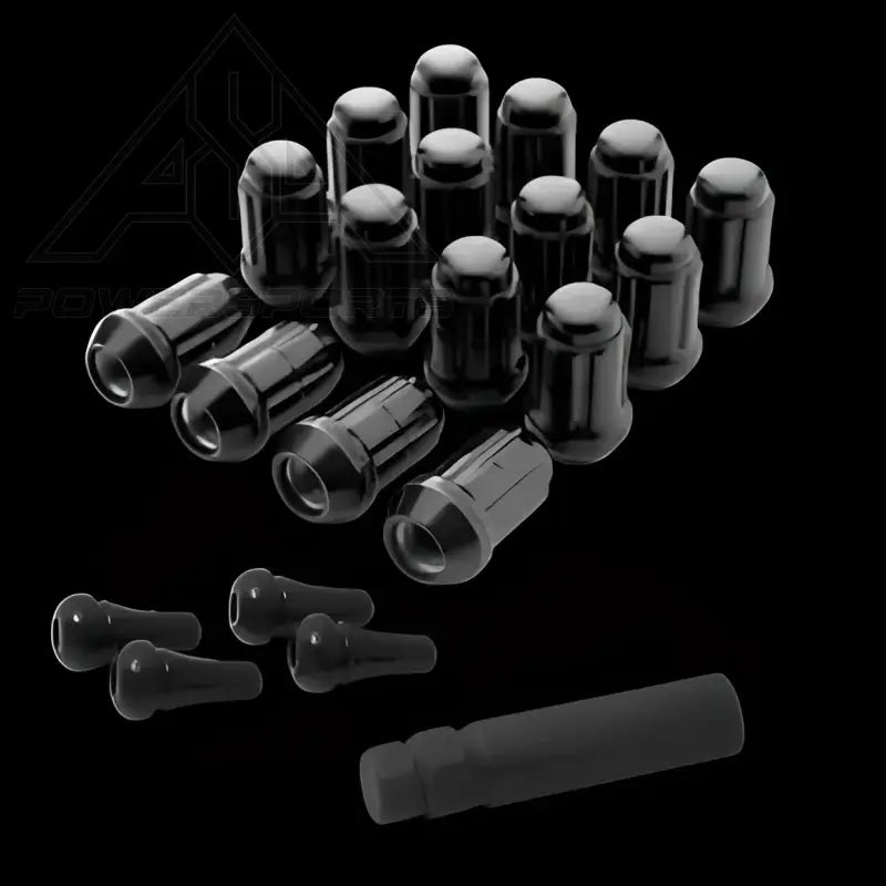 Spline Drive Lug Nut Kit -10mm x 1.25 with Slim Profile Socket - Wheels