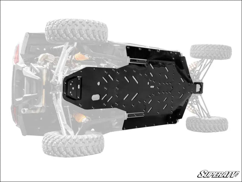 SuperATV 2024 Polaris RZR XP 4 Full Skid Plate - Plates