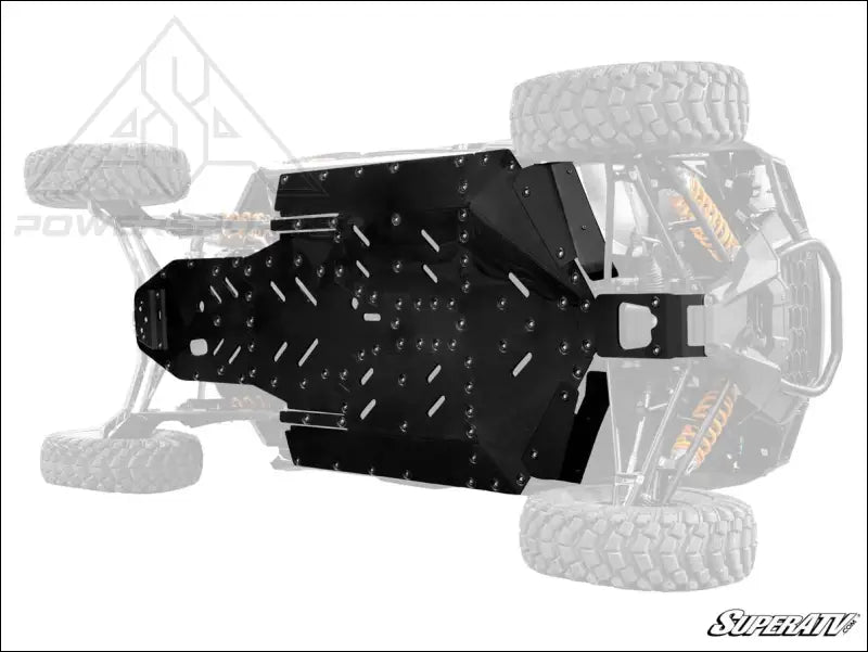 SuperATV 2024 Polaris RZR XP 4 Full Skid Plate - Plates