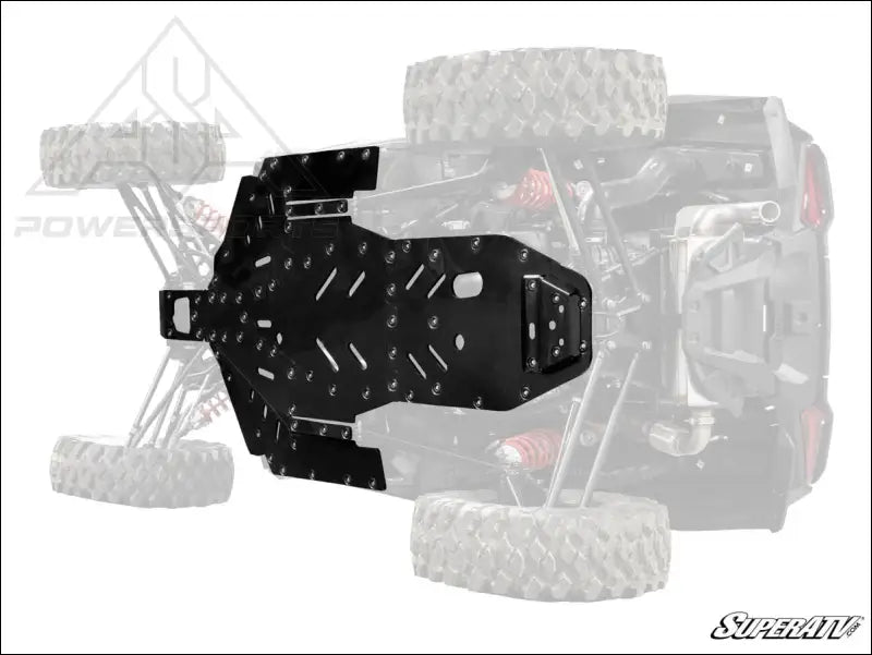 SuperATV 2024 + Polaris RZR XP Full Skid Plate - Plates