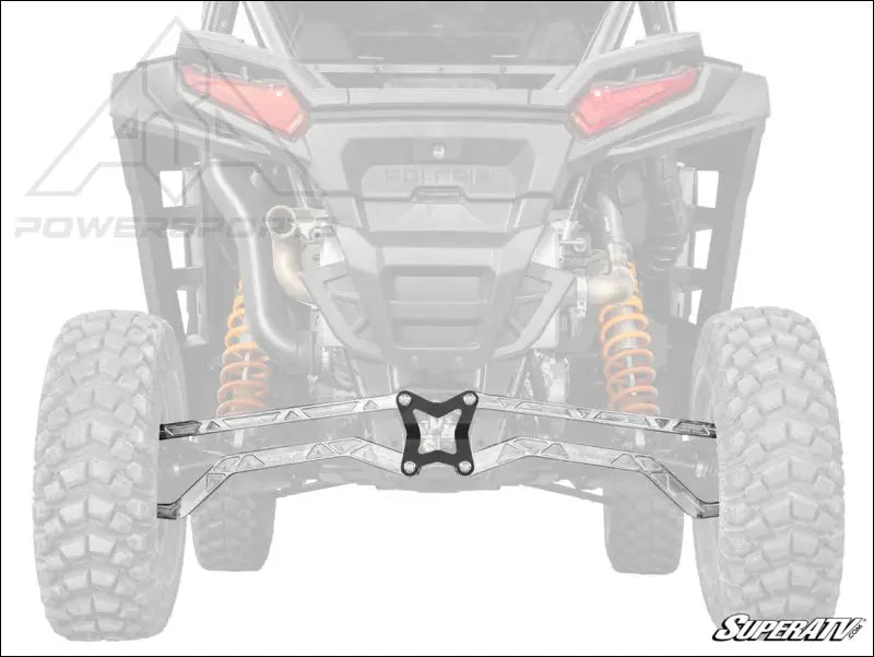 SuperATV 2024 + Polaris RZR XP High Clearance Billet Radius Arms - Rods