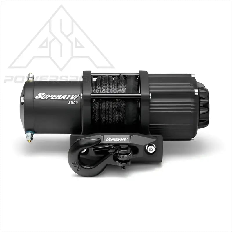 SuperATV Black Ops 2500 Synthetic Rope Winch & Wireless Remote