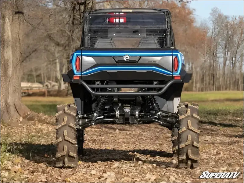 SuperATV Can-Am Commander 8’’ Portal Gear Lift - Billet / 0.6 / No I already have a frame stiffener - Portals