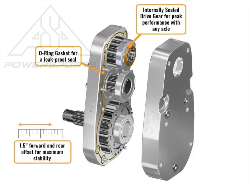 SuperATV Can-Am Defender 8’’ Portal Gear Lift - Portals