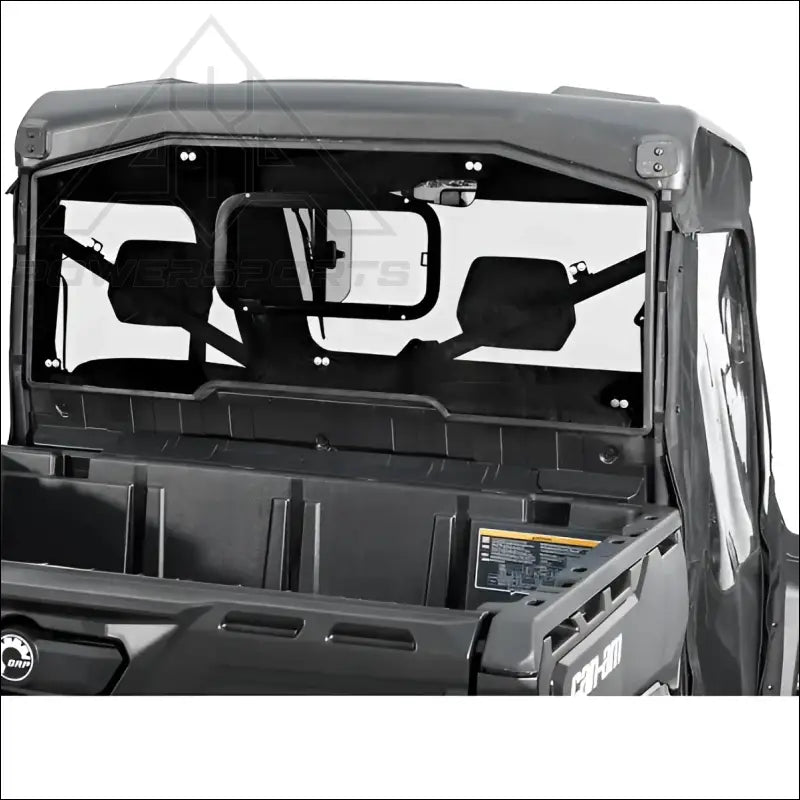 SuperATV Can-Am Defender Sliding Rear Windshield