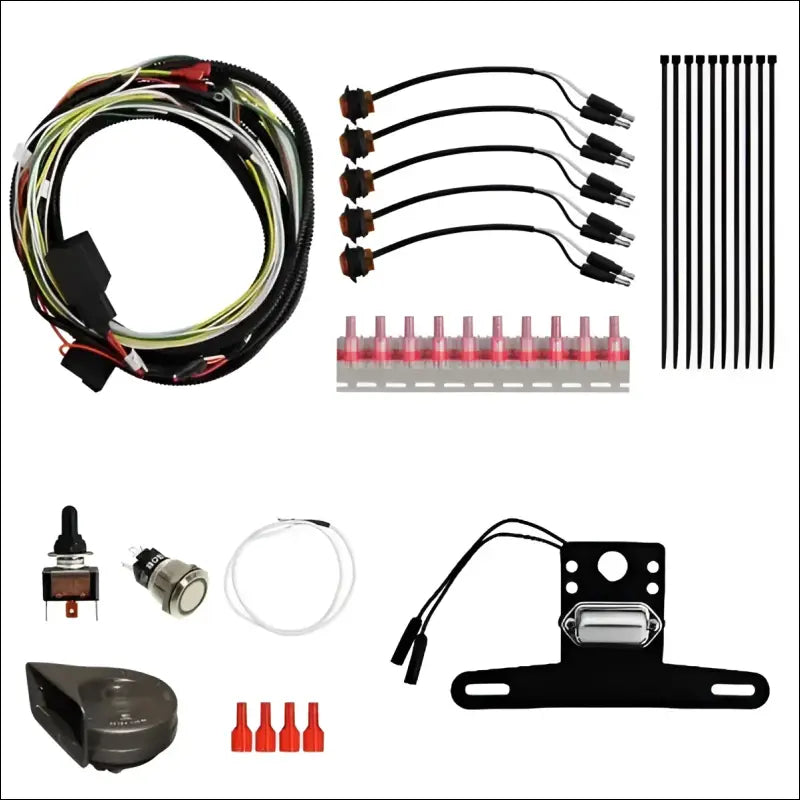 SuperATV Can-Am Defender Turn Signal & Horn Kits - Toggle Switch/Dash / Add Plate Bracket - Kit