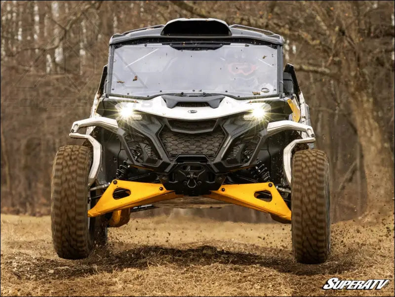 SuperATV Can-Am Maverick R Scratch-Resistant Full Windshield