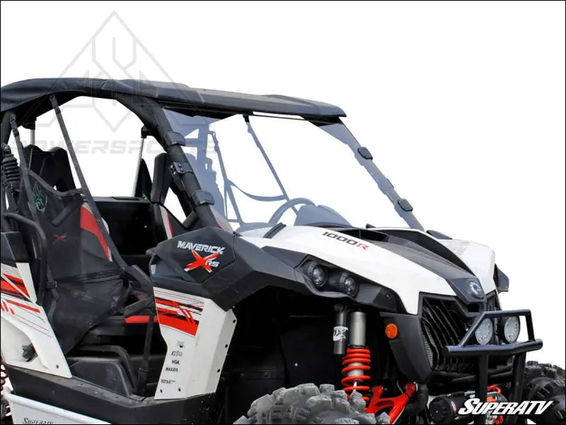SuperATV Can-Am Maverick Scratch Resistant Full Windshield