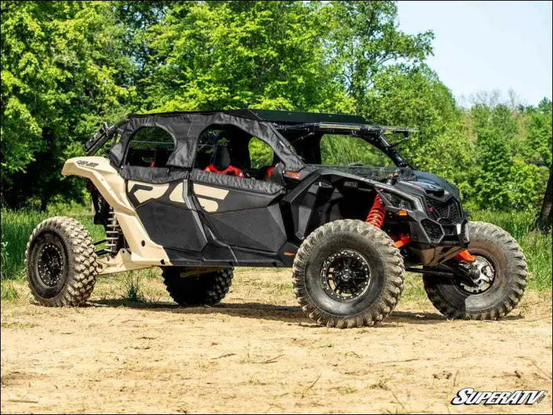 SuperATV Can-Am Maverick X3 Max Primal Soft Cab Enclosure Upper Doors - Enclosures
