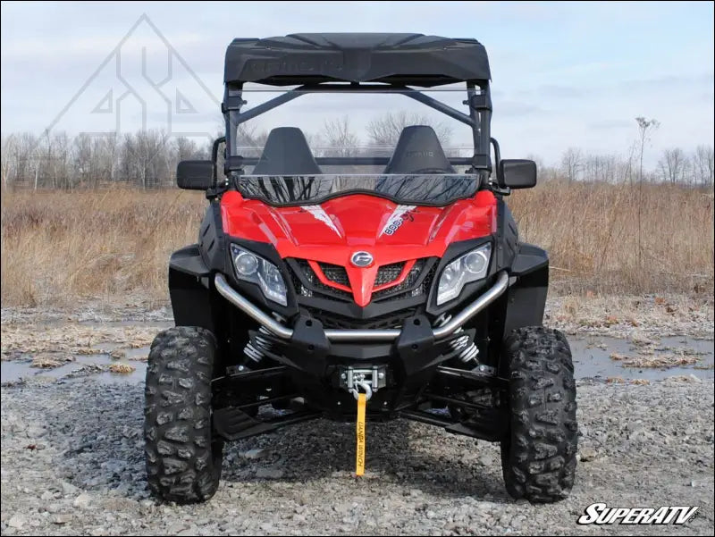 SuperATV CFMOTO ZForce 500 Scratch-Resistant Full Windshield