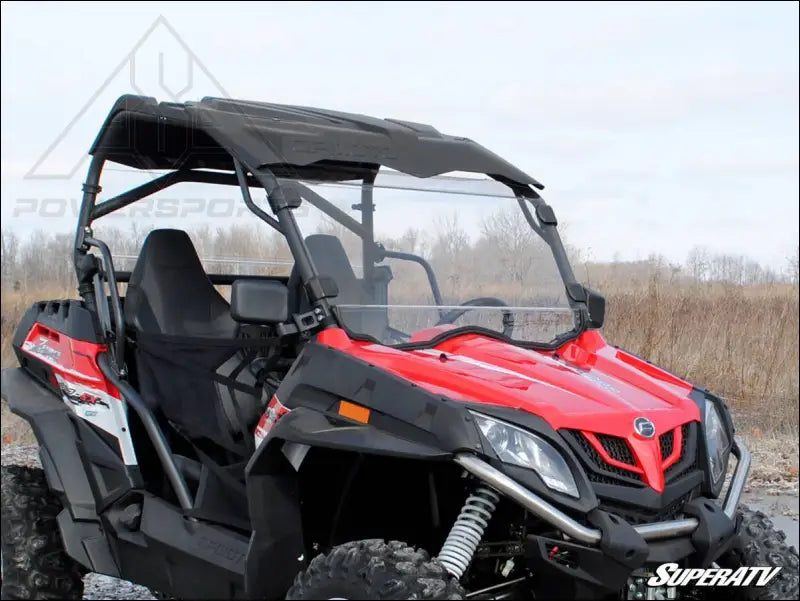 SuperATV CFMOTO ZForce 800 Scratch Resistant Full Windshield