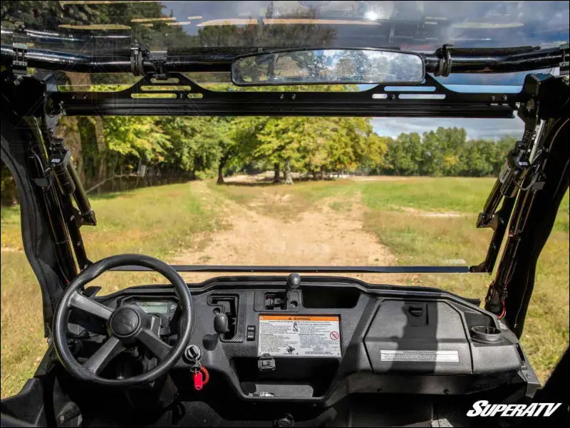 SuperATV Honda Pioneer 1000 Maxdrive Power Flip Windshield