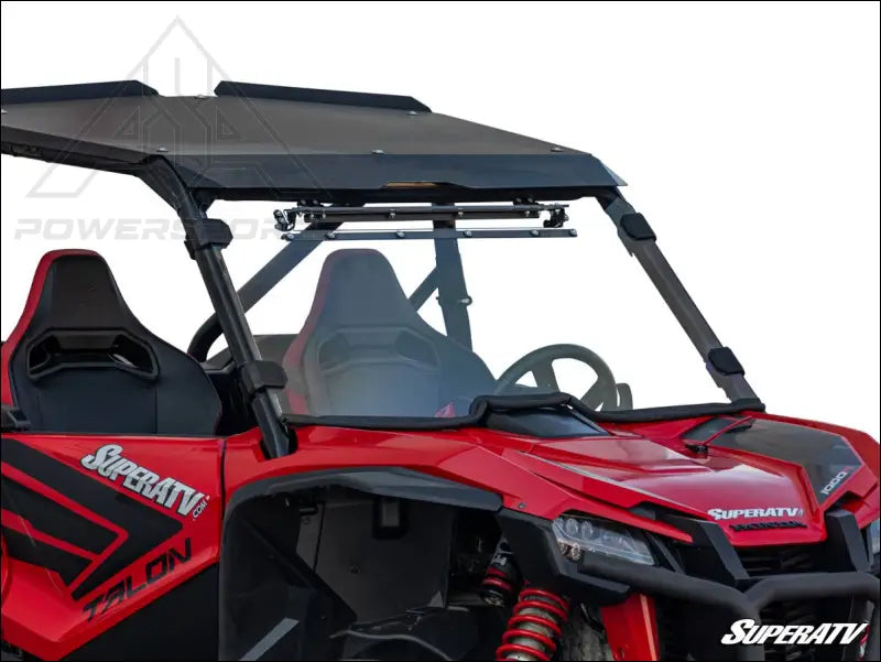 SuperATV Honda Talon 1000R Scratch Resistant Vented Full Windshield