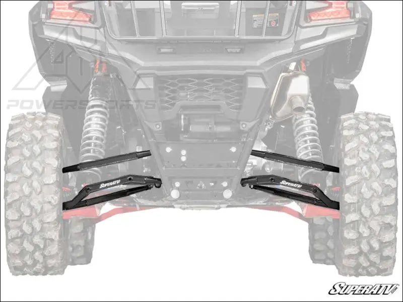 SuperATV Kawasaki Teryx KRX 1000 High Clearance Boxed Radius Arms - Rods