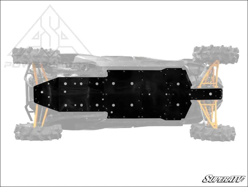 SuperATV Kawasaki Teryx KRX 4 1000 Full Skid Plate - Plates