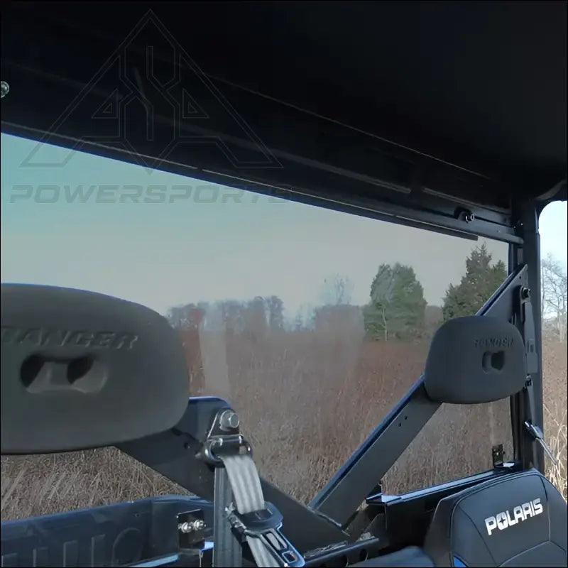 SuperATV Polaris Ranger 1000 Rear Windshields - Windshield