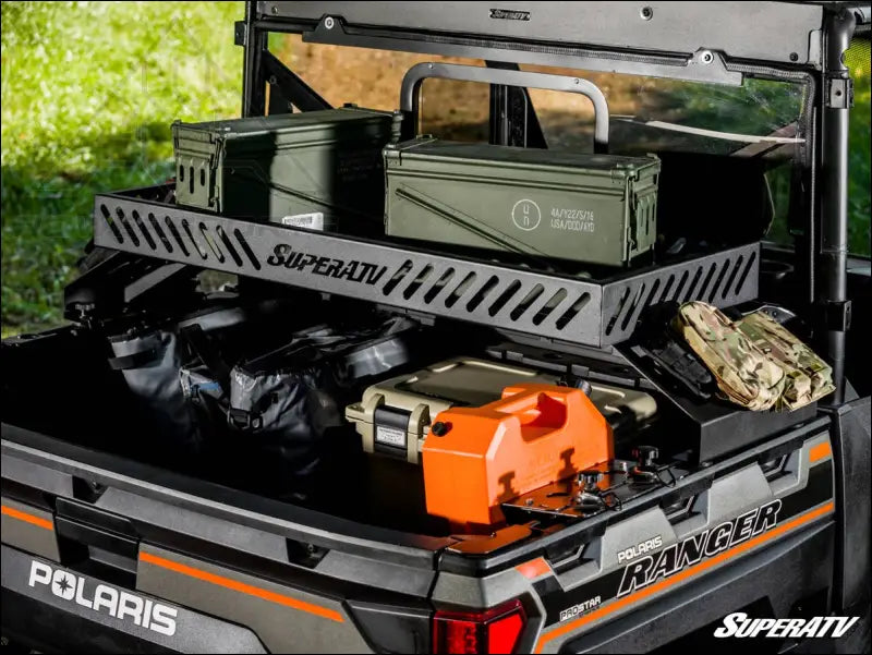 SuperATV Polaris Ranger Bed Rack Delta - Cargo Management