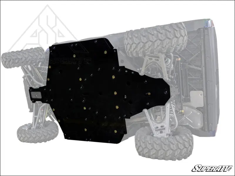 SuperATV Polaris Ranger Kinetic Full Skid Plate - Plates