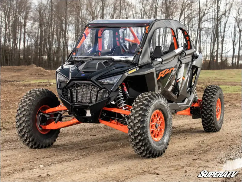 SuperATV Polaris RZR Pro R 4 Primal Soft Cab Enclosure Upper Doors - Enclosures