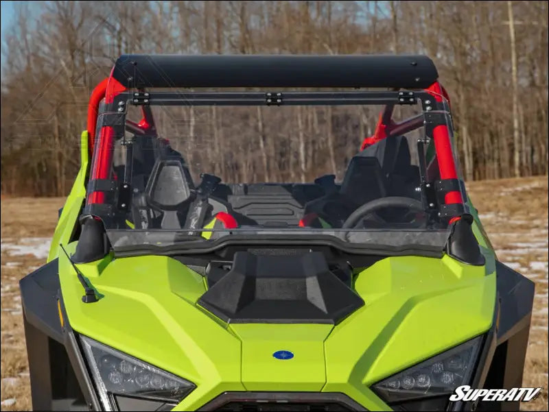 SuperATV Polaris RZR Pro R Scratch-Resistant Flip Windshield